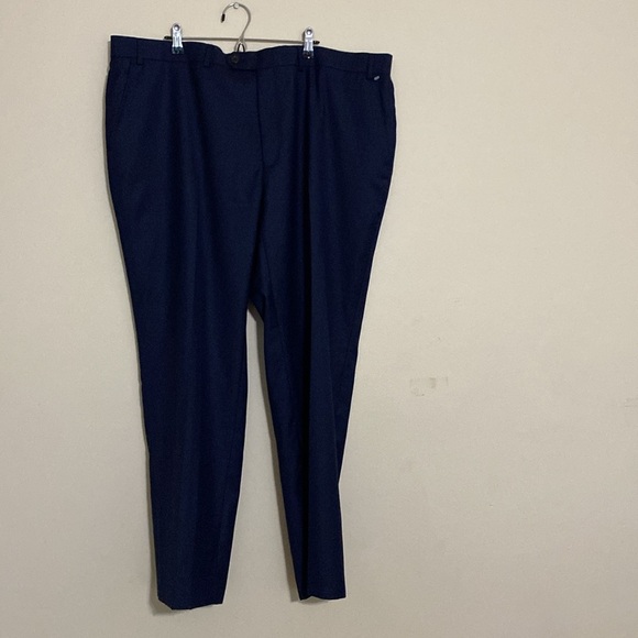 Ralph Lauren Men's Dark Blue Dress Pants wool office event casual luxury soft - Picture 4 of 11